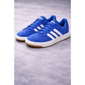 ADIDAS Grand Court Base 00s IH1039 Blue Suede White Sneakers Sz Men’s 10.5 NIB